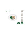 Plato llano redondo 22cm 50und compostable. Ducaval 2448 h envios