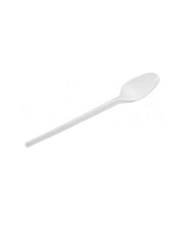 Cuchara blanca 16.5cm 100und reutilizable. | Ducaval | Envíos 2448 h