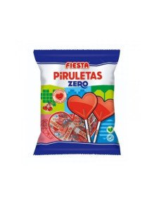 BOLSA 90G PIRULETA CORAZON CEREZA C15 | Ducaval | Envías 24/48 horas