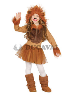 Disfraz leona infantil. Ducaval envios 24/48 horas