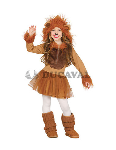 Disfraz leona infantil. Ducaval envios 24/48 horas