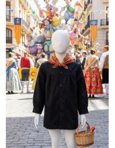 Bluson Fallero Negro Infantil