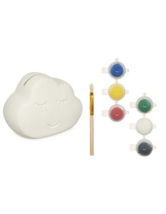Hucha nube 6 colores pincel   | Ducaval | Envíos 24/48 horas