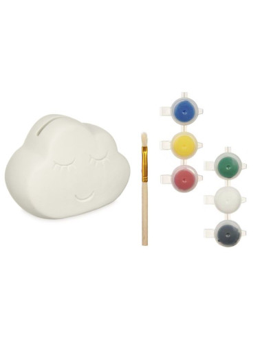 Hucha nube 6 colores pincel   | Ducaval | Envíos 24/48 horas