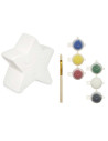 Hucha estrella 6 colores pincel   | Ducaval | Envíos 24/48 horas