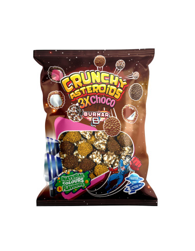 BURMAN CRUNCHY ASTEROIDES X3 CHOCO | Ducaval | Envías 24/48 horas 