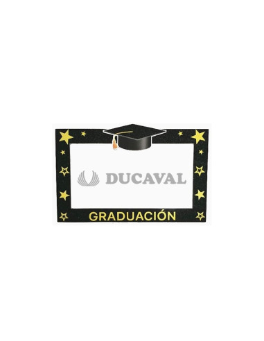 Marco photocall birrete graduacion | DUCAVAL | Envíos 24/48h
