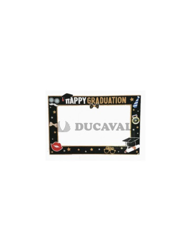 Marco photocall happy graduation | DUCAVAL | Envíos 24/48h