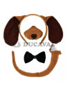 Conjunto perro marrón