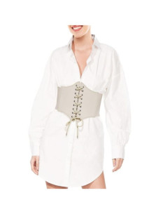 Cinturon de Corset beige | Ducaval | Envías 24/48 horas 