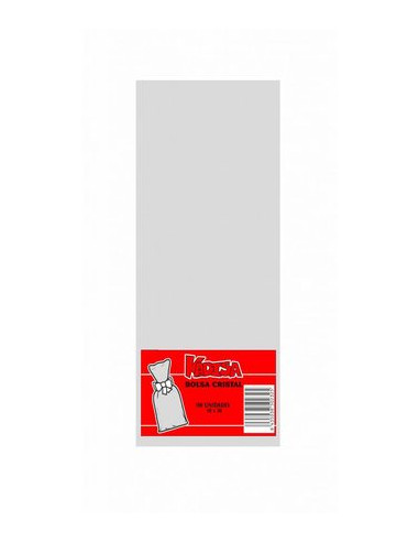 Bolsa 10X30 transparente  Disfraces Ducaval