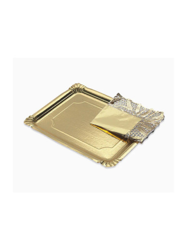 Bandeja oro carton 31cm | Ducaval | Envios 24/48h