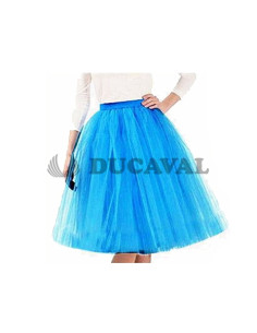 Tutú en color azul 60cm | Ducaval | Envíos 24/48h