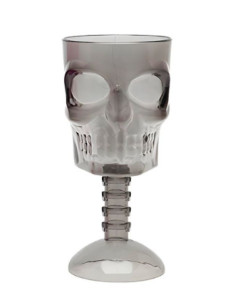 Copa calavera 18cm negra  | Ducaval | Envías 24/48 horas 