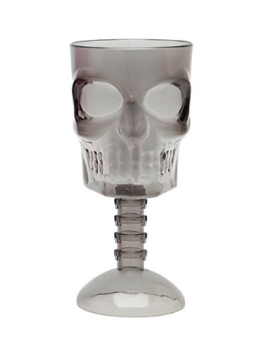 Copa calavera 18cm negra  | Ducaval | Envías 24/48 horas 