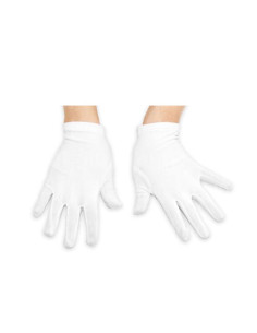 Guantes  blanco disfraz  Color Blanco