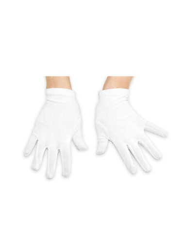 Guantes  blanco disfraz  Color Blanco