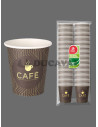 Vaso cartón decoración250 cc100 ud | Ducaval |Envios 2448 envios