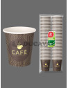 Vaso cartón decoración250 cc100 ud | Ducaval |Envios 2448 envios