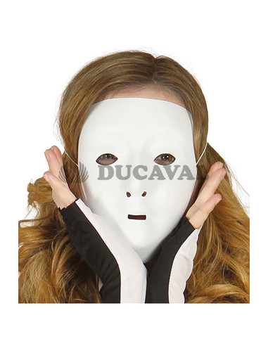 Careta blanca corta
