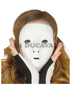 Careta blanca corta