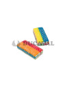 Ladrillo pica 6 colores Fini 1kg  Disfraces Ducaval