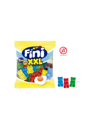 Osos Brillo gigantes Fini 1 kg | Ducaval | envíos 24/48h