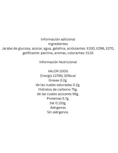 Oso frambruesa Damel 1kg Ducaval Envios 2448 horas
