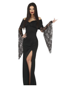 Disfraz de Morticia para adulto | Ducaval | Envías 24/48 horas 