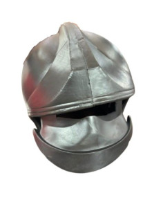 Casco romano plastico negro| Ducaval | Envías 24/48 horas 