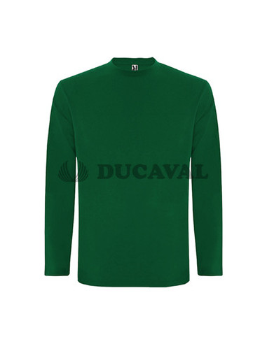 Camiseta manga larga verde botella adul.