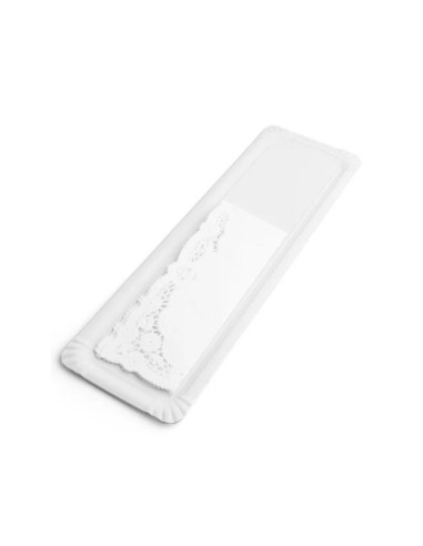  Bandeja carton blanca blonda brazo 10x36 2 unidades   | Ducaval | En