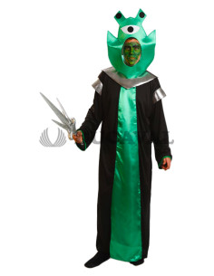 Disfraz de Alien verde