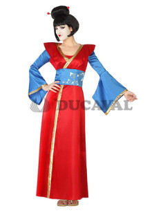 Disfraz de Geisha roja  Disfraces Ducaval