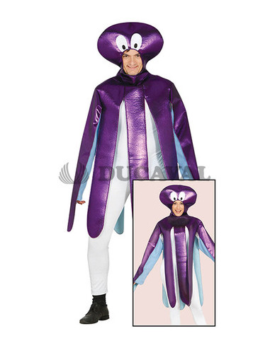 Disfraz de Pulpo morado  Disfraces Ducaval