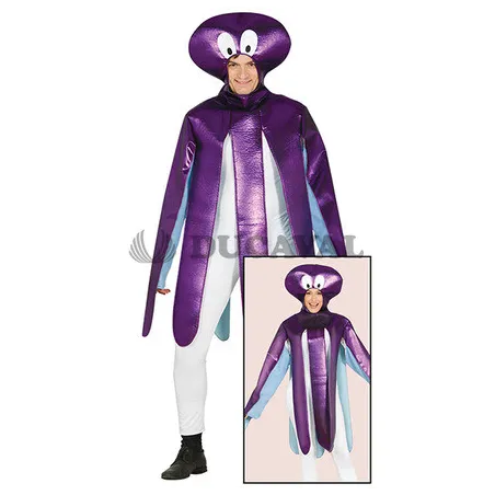 Disfraz de Pulpo morado  Disfraces Ducaval