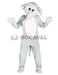 Disfraz de elefante gris