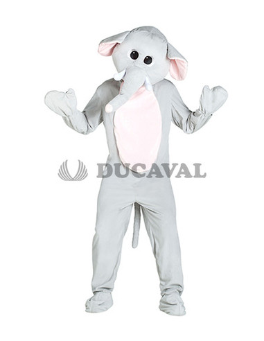 Disfraz de elefante gris