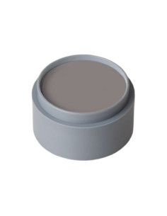 Maquillaje al agua gris oscuro