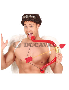 Arco cupido 58cm con una flecha