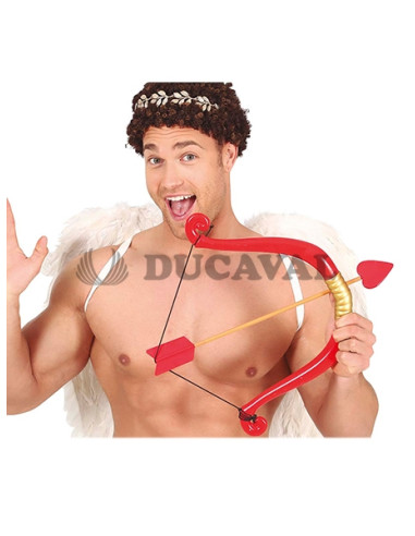 Arco cupido 58cm con una flecha