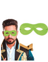 Antifaz pierrot seda verde | Ducaval | Envíos 24/48 horas