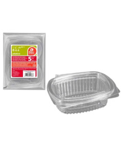 Envase bisagra micro 250cc 5 ud | Ducaval | Envíos 24/48 horas
