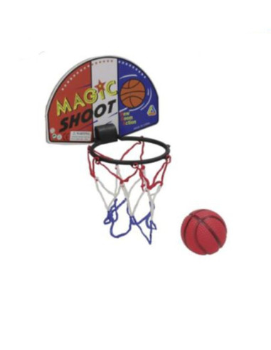 Canasta baloncesto con pelota 14x9,8cm | Ducaval | Envías 24/48 horas