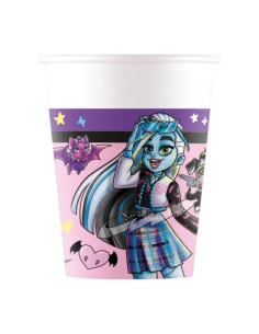Vasos de monster high 200ml 8u | Ducaval | Envías 24/48 horas 