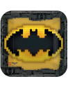 Platos Lego Batman cuadrado 23cm 8und.
