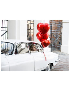 Globo foil corazón rojo 61cm
