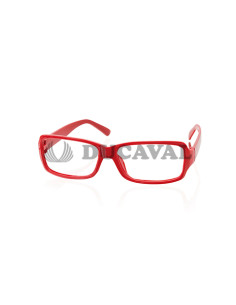 Gafas sin cristal rojo