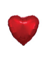 Globo foil corazon rojo metal 45 cm | Ducaval | Envíos 24/48 horas