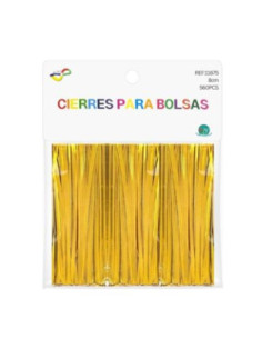 Lazos de alambre oro 8cm | Ducaval | Envías 24/48 horas 